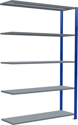 Stecksystem Anbauregal MULTIplus150 mit Kreuzstrebe