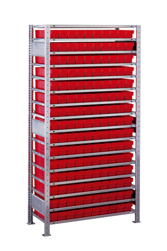 Stecksystem Grundregal MULTIplus150 mit 150 Kästen
