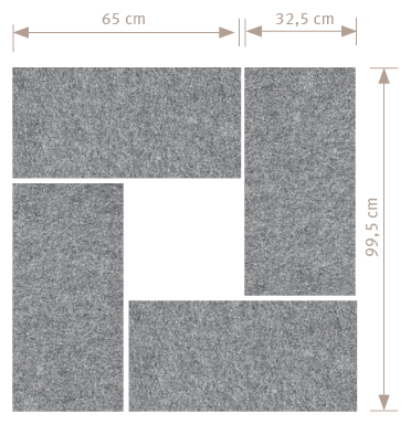 MyWand Panel für Wandmontage