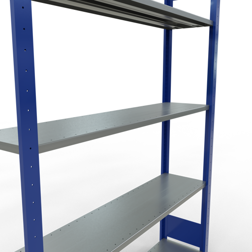 Stecksystem Grundregal MULTIplus150 mit Längenriegel