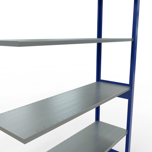 Stecksystem Anbauregal MULTIplus150 mit Längenriegel