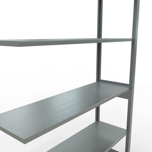 Stecksystem Anbauregal MULTIplus150 mit Längenriegel