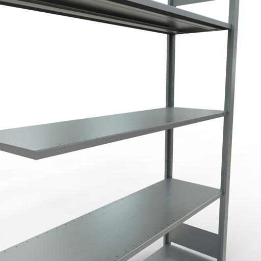 Stecksystem Anbauregal MULTIplus150 mit Längenriegel