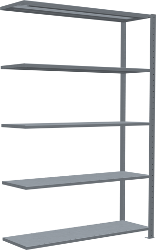 Stecksystem Anbauregal MULTIplus150 mit Kreuzstrebe