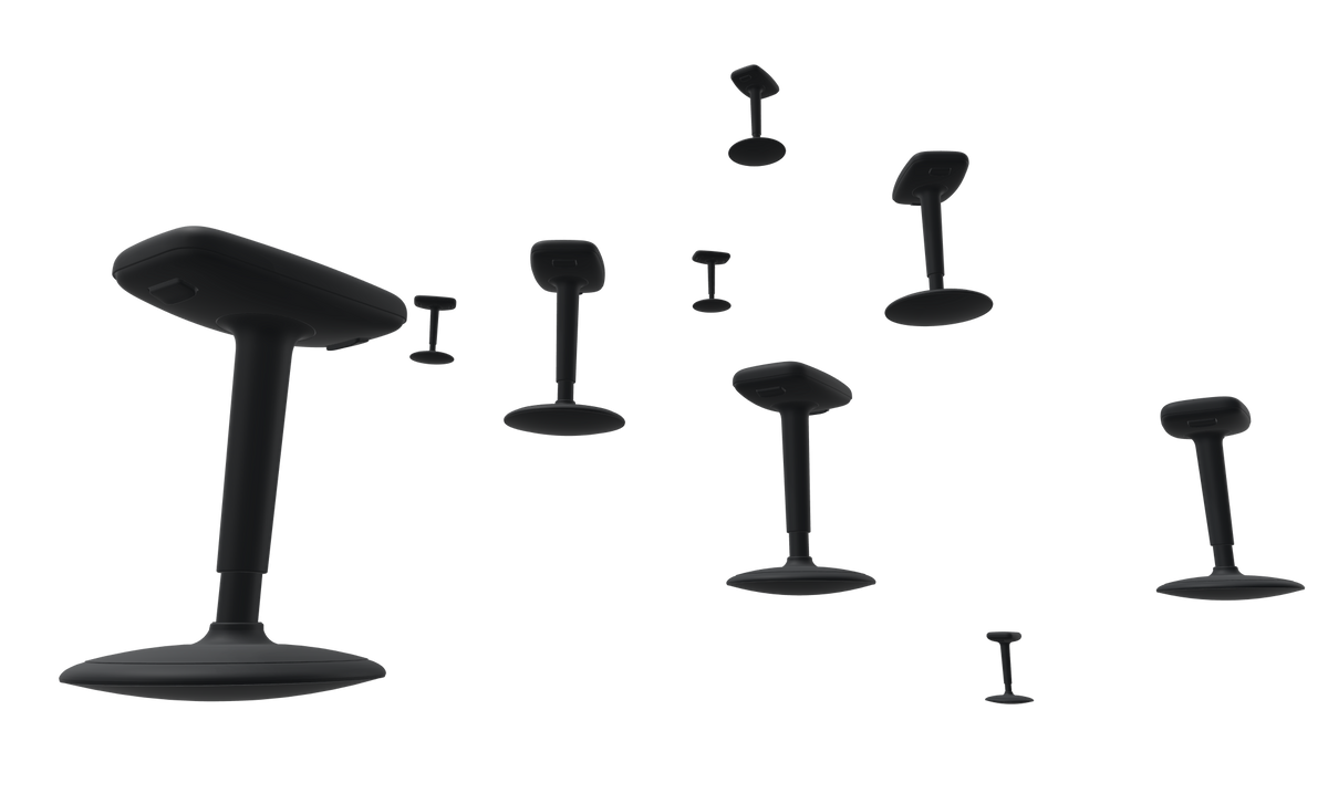 QUICK.III Hocker/Stehhilfe