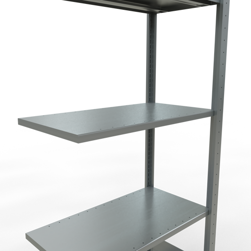 Stecksystem Anbauregal MULTIplus150 mit Längenriegel