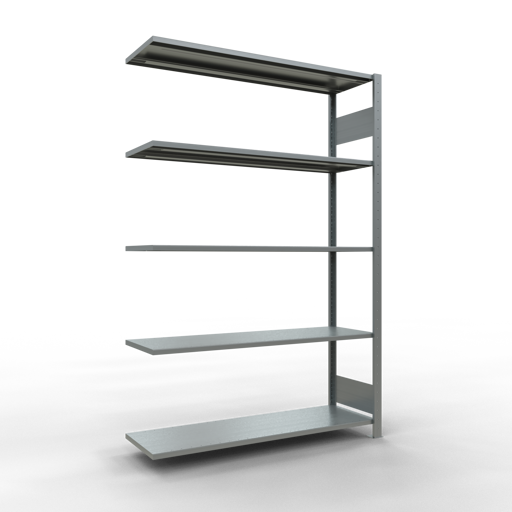 Stecksystem Anbauregal MULTIplus150 mit Längenriegel