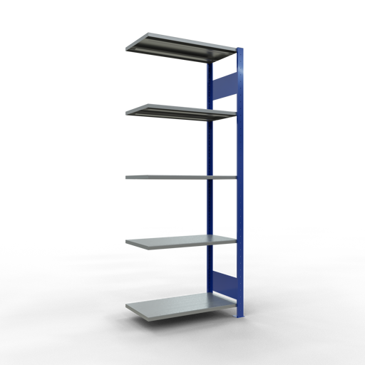 Stecksystem Anbauregal MULTIplus150 mit Längenriegel