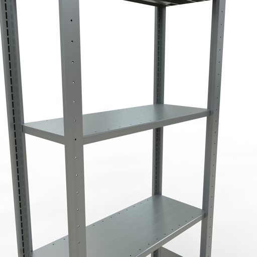 Stecksystem Grundregal MULTIplus150 mit Längenriegel