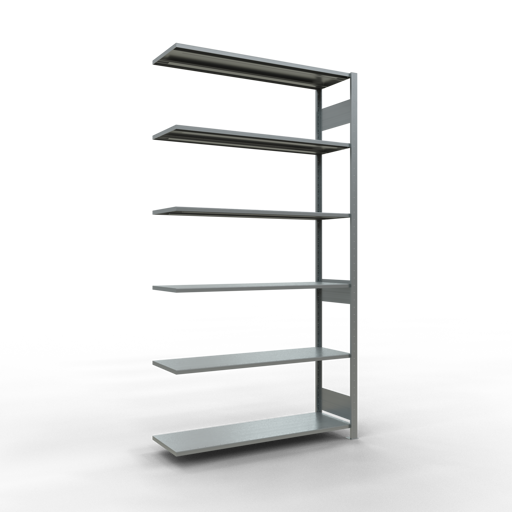 Stecksystem Anbauregal MULTIplus150 mit Längenriegel