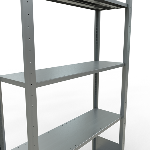 Stecksystem Grundregal MULTIplus150 mit Längenriegel