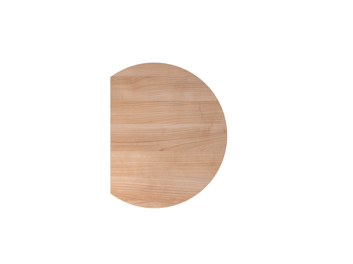 Anbau-Element 3/4-Rund für MyTable J Schreibtisch