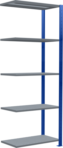 Stecksystem Anbauregal MULTIplus150 mit Kreuzstrebe