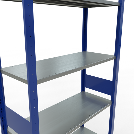 Stecksystem Grundregal MULTIplus150 mit Längenriegel