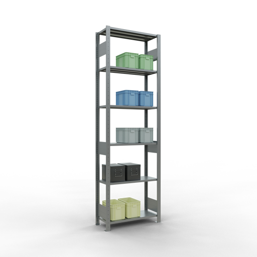 Stecksystem Grundregal MULTIplus150 mit Längenriegel