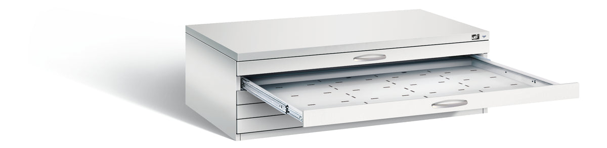 C+P Flachablageschrank Serie 7100_7200, H420xB135