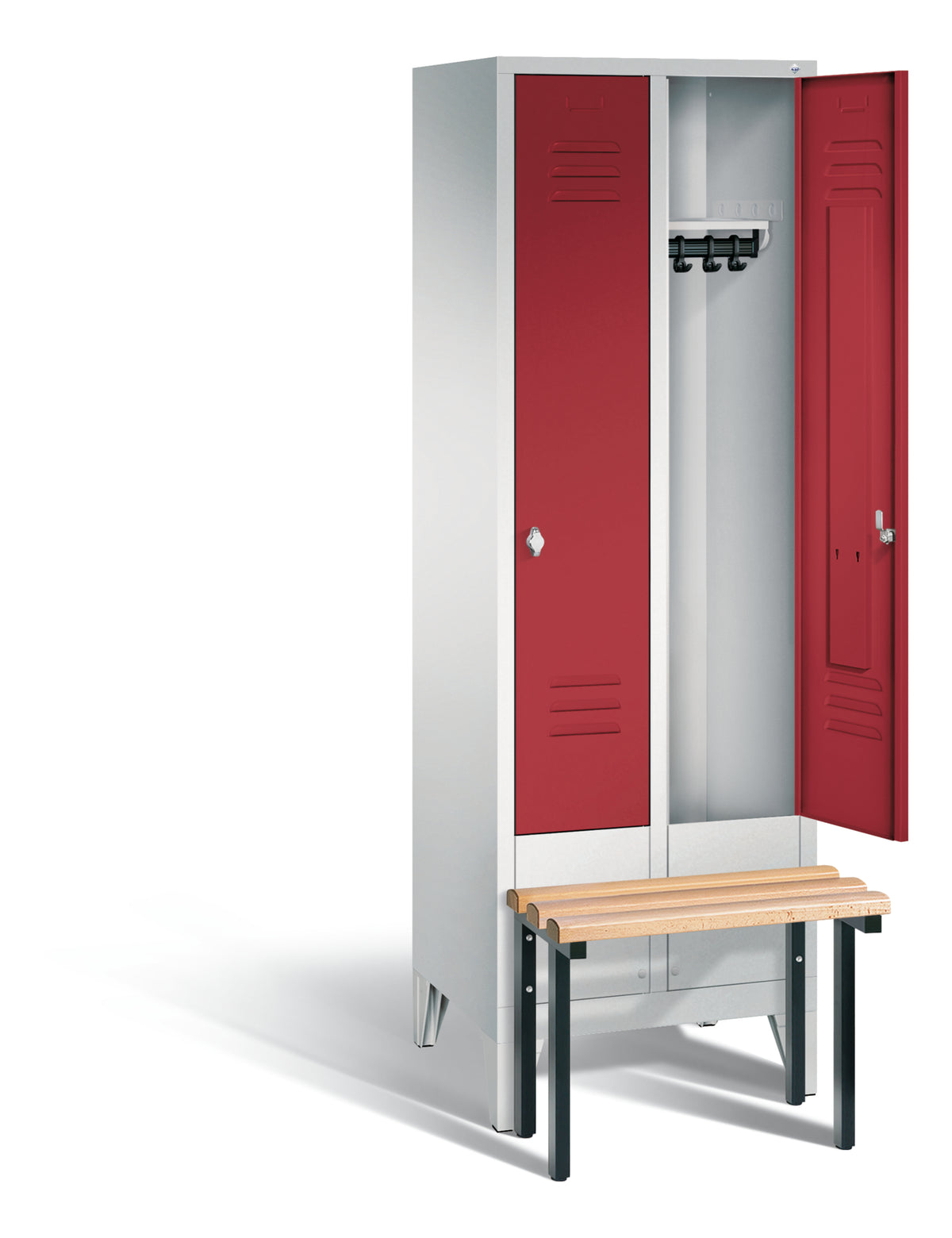 C+P Garderobenschrank Classic, H1850xB610xT500mm