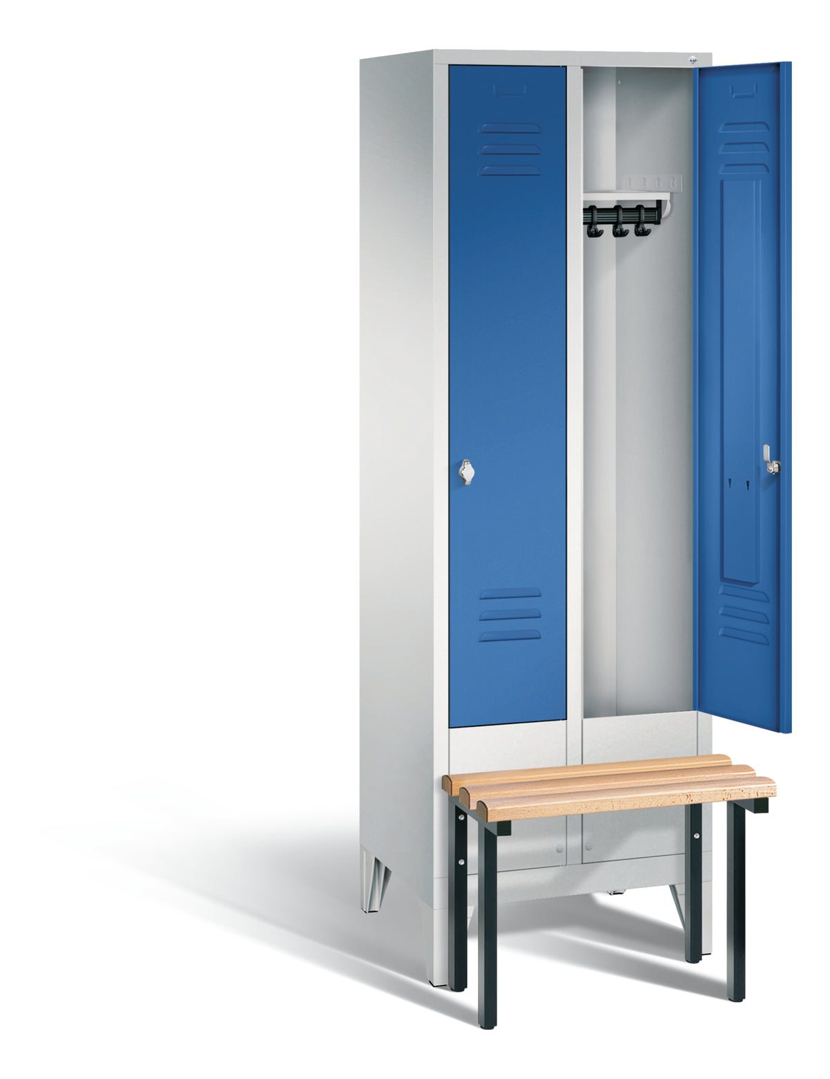C+P Garderobenschrank Classic, H1850xB610xT500mm