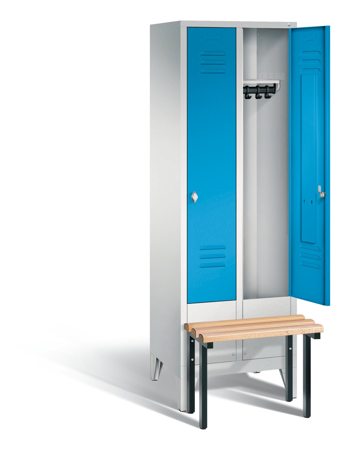 C+P Garderobenschrank Classic, H1850xB610xT500mm