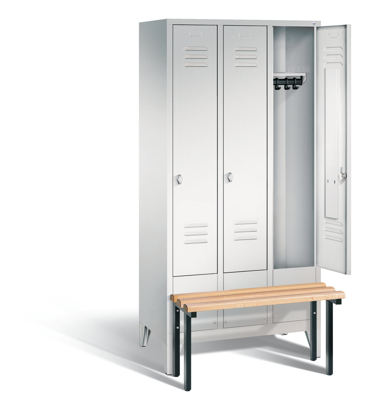C+P Garderobenschrank Classic, H1850xB900xT500mm
