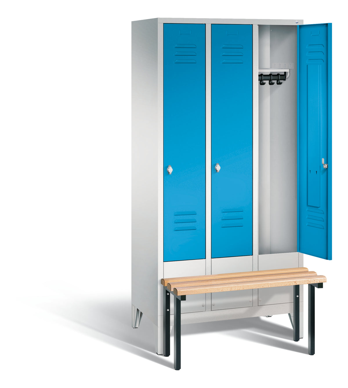 C+P Garderobenschrank Classic, H1850xB900xT500mm