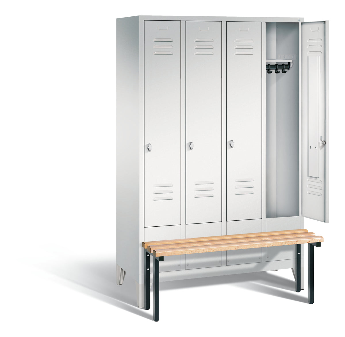 C+P Garderobenschrank Classic, H1850xB1190xT500mm
