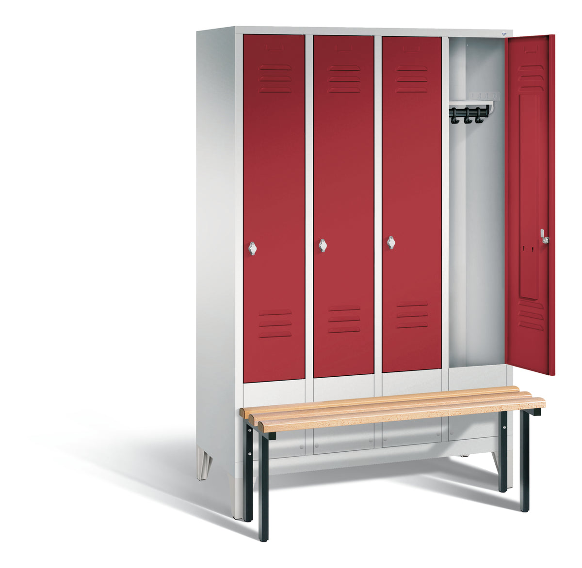 C+P Garderobenschrank Classic, H1850xB1190xT500mm