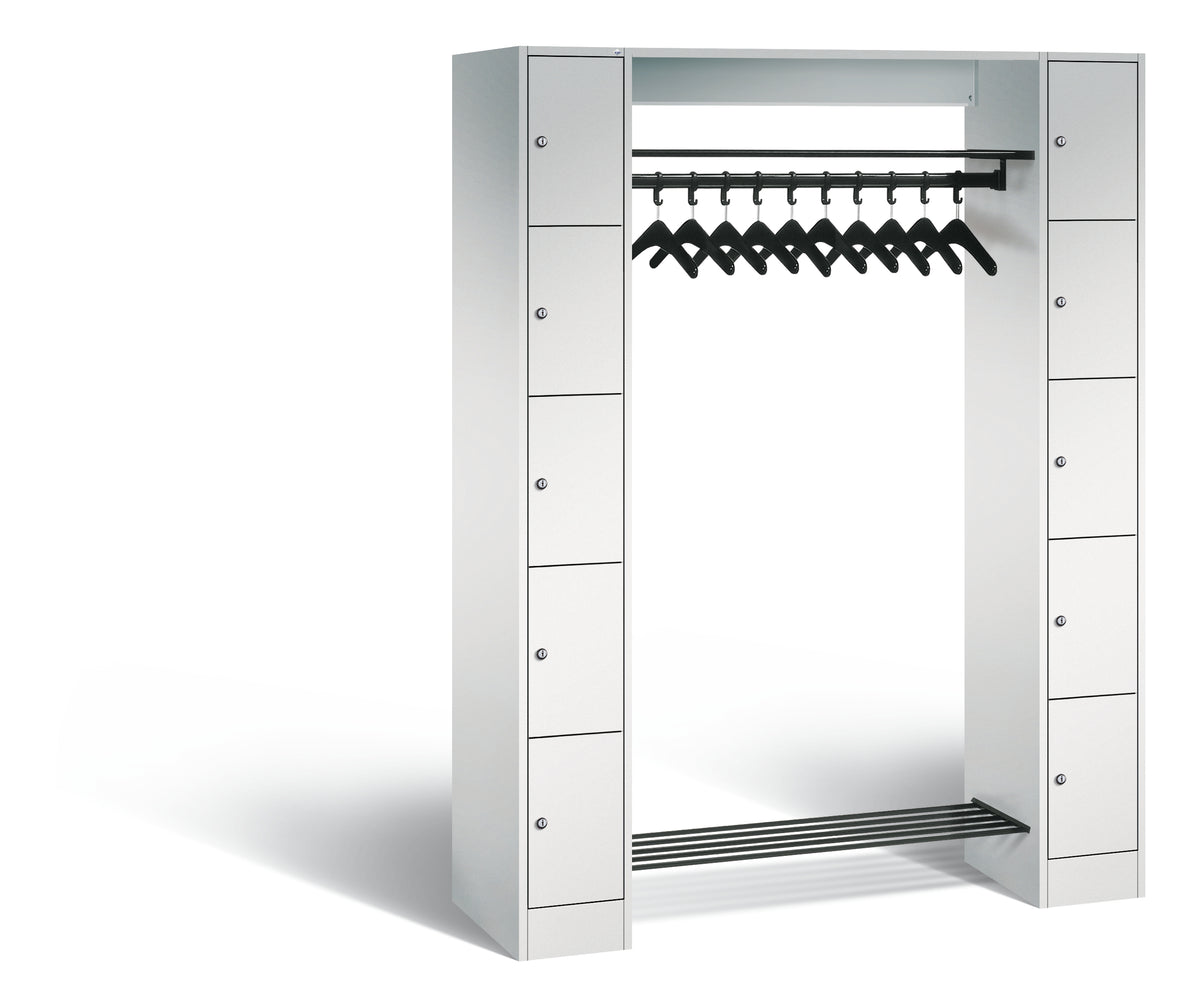 C+P Offene Garderobe Serie 8070, H1950xB1430xT480