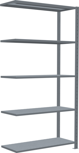 Stecksystem Anbauregal MULTIplus150 mit Kreuzstrebe