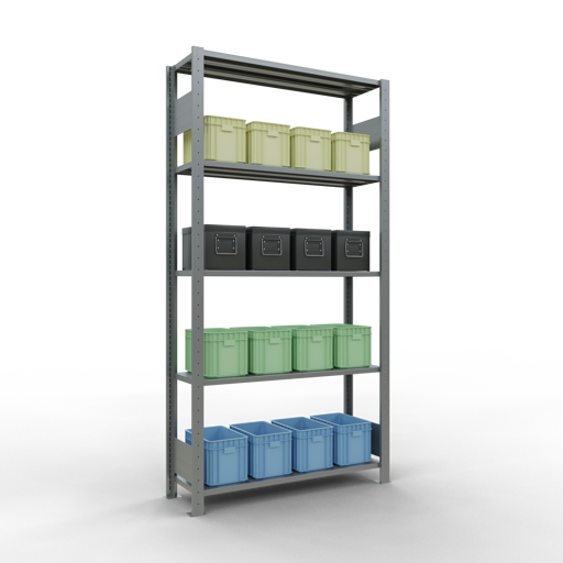 Stecksystem Grundregal MULTIplus150 mit Längenriegel